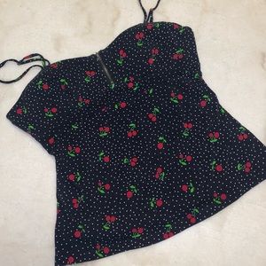 Cherry Crop Tank Top 🍒